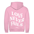 Love never fails - Hoodie