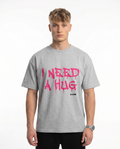 Free hugs Grey front INEEDAHUG