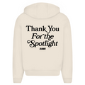 Thank you for the spotlight - Oversized Zip Hoodie