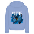 Butterfly - Oversized Zip Hoodie