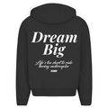 Dream big - Oversized Zip Hoodie