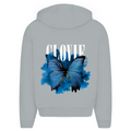 Butterfly - Oversized Zip Hoodie