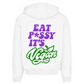 Eat p*ssy it´s vegan  - Oversized Zip Hoodie
