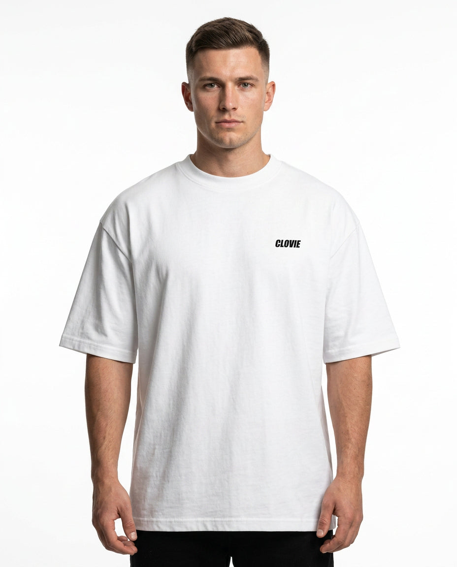 Love is kind Oversized T-Shirt Rueckansicht - CLOVIE Streetwear