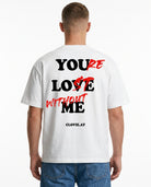You're lost without me Oversized T-Shirt Vorderansicht - CLOVIE Streetwear