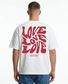 Loving yourself Oversized T-Shirt Vorderansicht - CLOVIE Streetwear