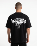 Bikelife Oversized Tee Black – Rückseite, Bikelife Print
