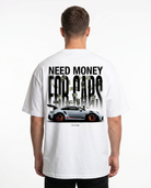 Need money for cars Oversized Tee – Rückseite, Print