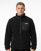 CLOVIE Sherpa Jacke – Vorderseite
