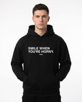 Smile when you're horny Oversized Hoodie – Vorderseite