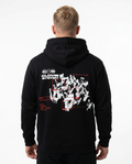 Clovie system Hoodie jet black - model back print