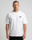 No brakes no limits Standard Tee white - model front