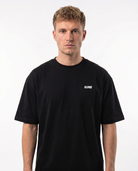Happy pills Oversized Tee Black - model front