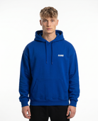 If you see da police Hoodie Royal Blue - model front
