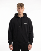 Loyalty is with you Hoodie Jet Black - model front