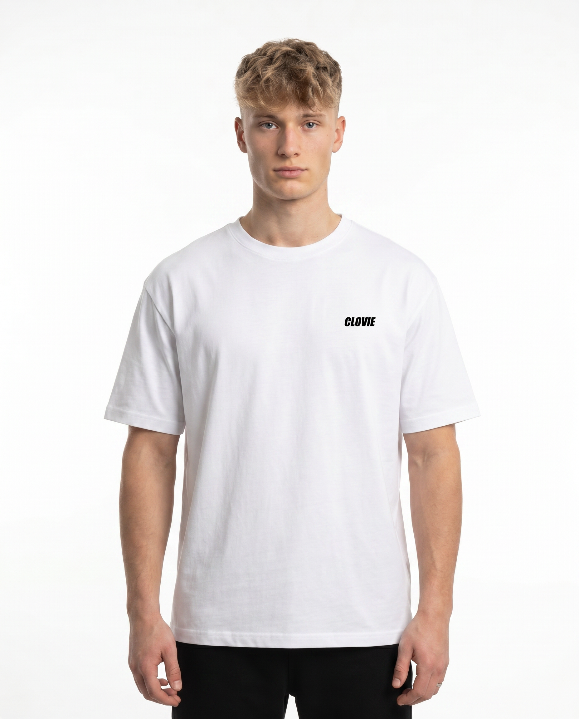 Toyota Supra MK4 Standard Tee White - model front