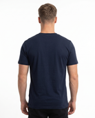 Clovie basic Standard Tee French Navy - model back