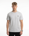 Clovie basic Standard Tee Heather Grey - model front