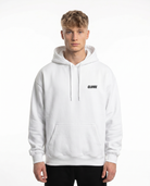 If you see da police Hoodie Arctic White - model front