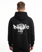 Bikelife Black - model back print
