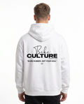 Bike culture White - model back print