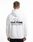 Bike culture White - model back print