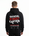 Official street captain OVS Zip Black - model back print (reused twin)