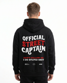Official street captain OVS Zip Black - model back print (reused twin)