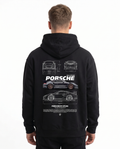 Porsche 911 GT3 RS Black - model back print