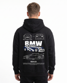 BMW M3 GTR Zip Black - model back print