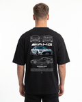 Mercedes-Benz AMG GT OVS Tee Black - model back print
