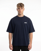 BMW CSL 3.0 OVS Tee French Navy - model front