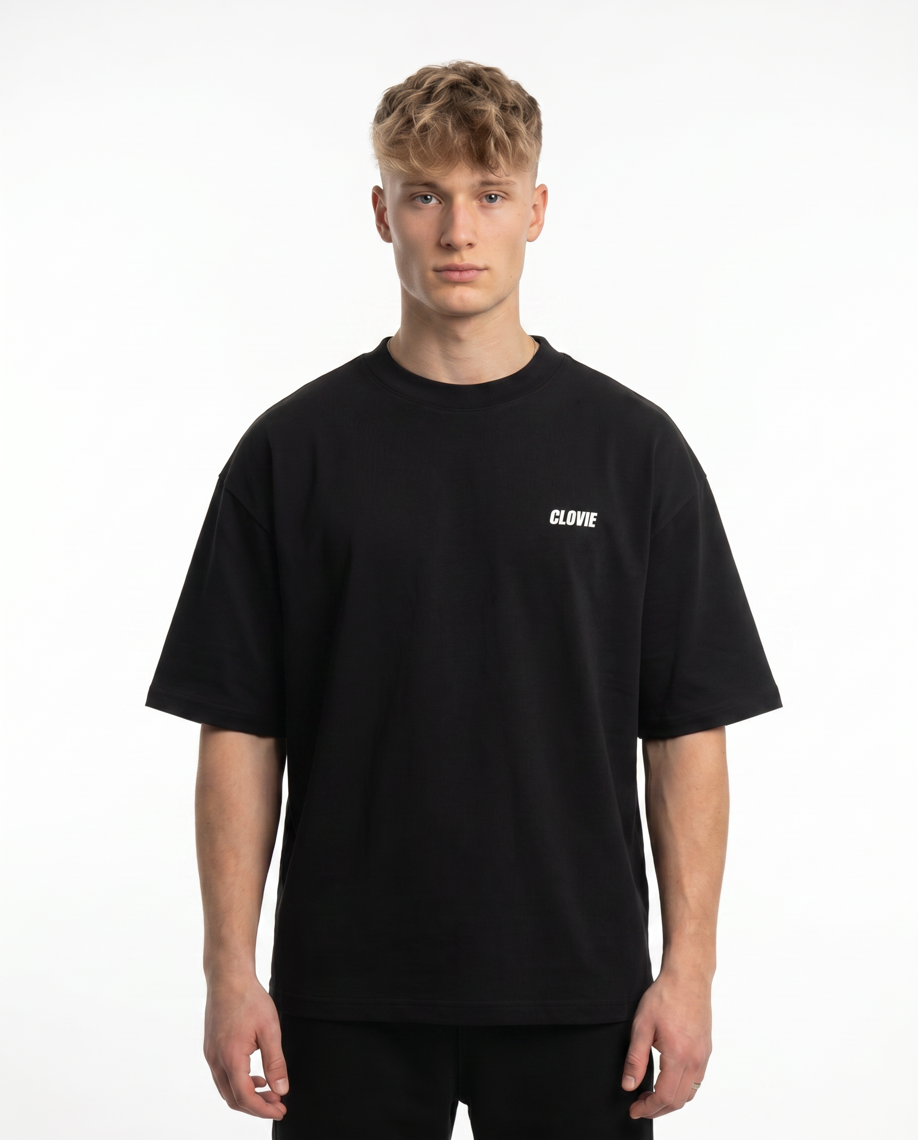 McLaren P1 OVS Tee Black - model front
