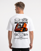 McLaren P1 Standard Tee White Back