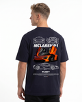 McLaren P1 Standard Tee French Navy Back