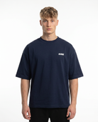 Nissan Skyline R34 Oversized Tee French Navy Front