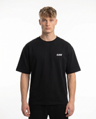 Text me when you're horny Oversized Tee Black Front
