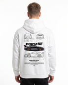 Porsche 911 GT3 RS Hoodie Arctic White Back
