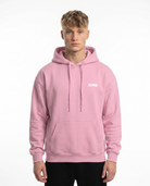 Bike life Hoodie Baby Pink Front