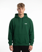 Bike life Hoodie Bottle Green Front