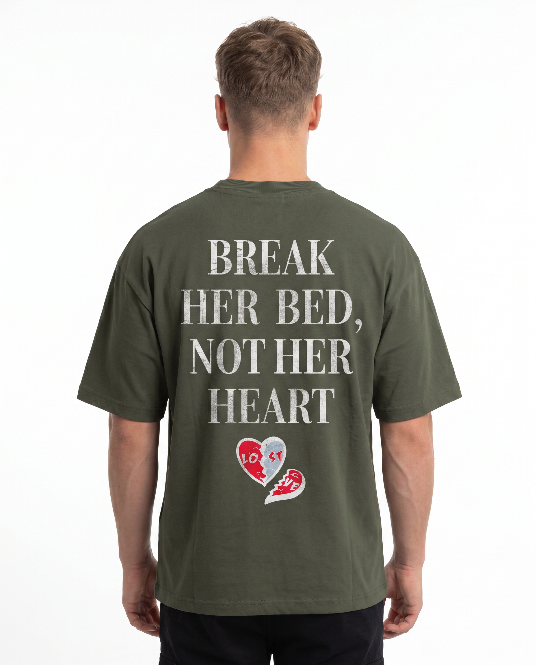 Break her bed Khaki back model