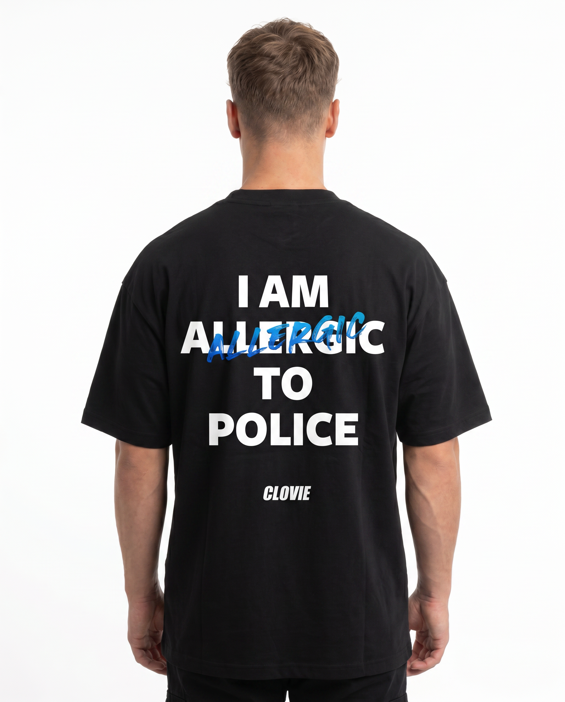 Police Black back