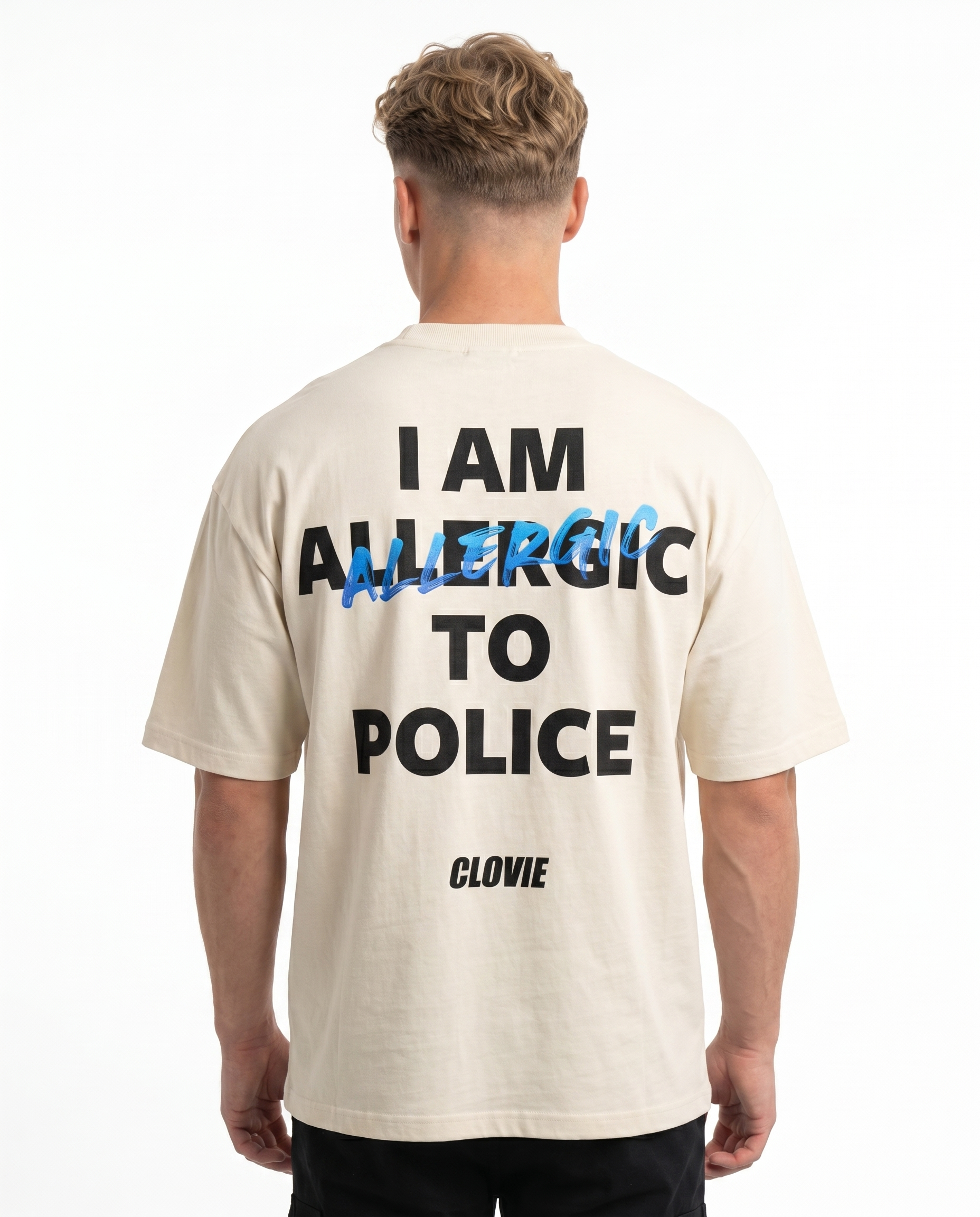 Police Natural Raw back