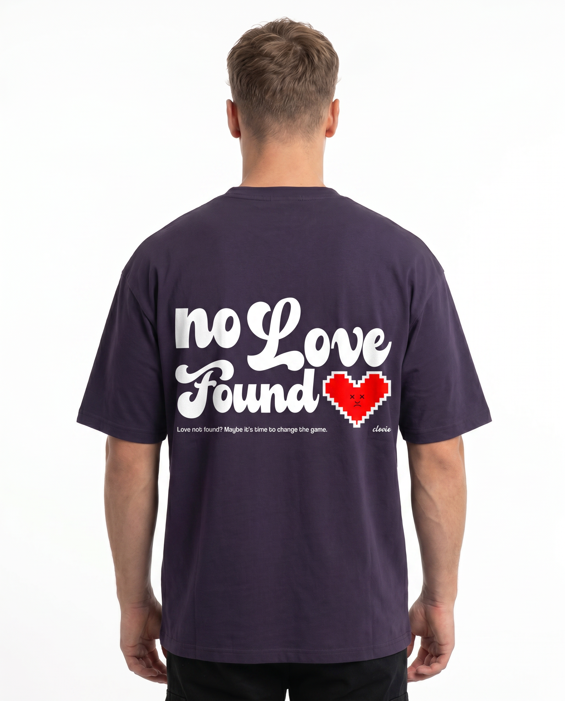 No love Purple Night back