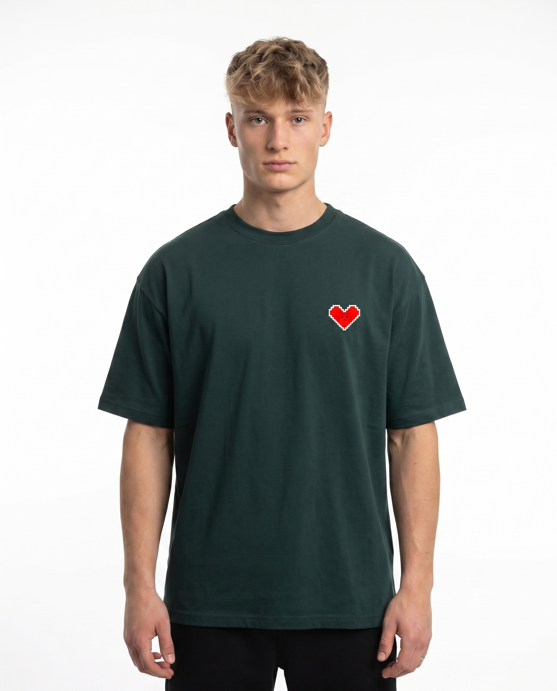 No love Bottle Green front