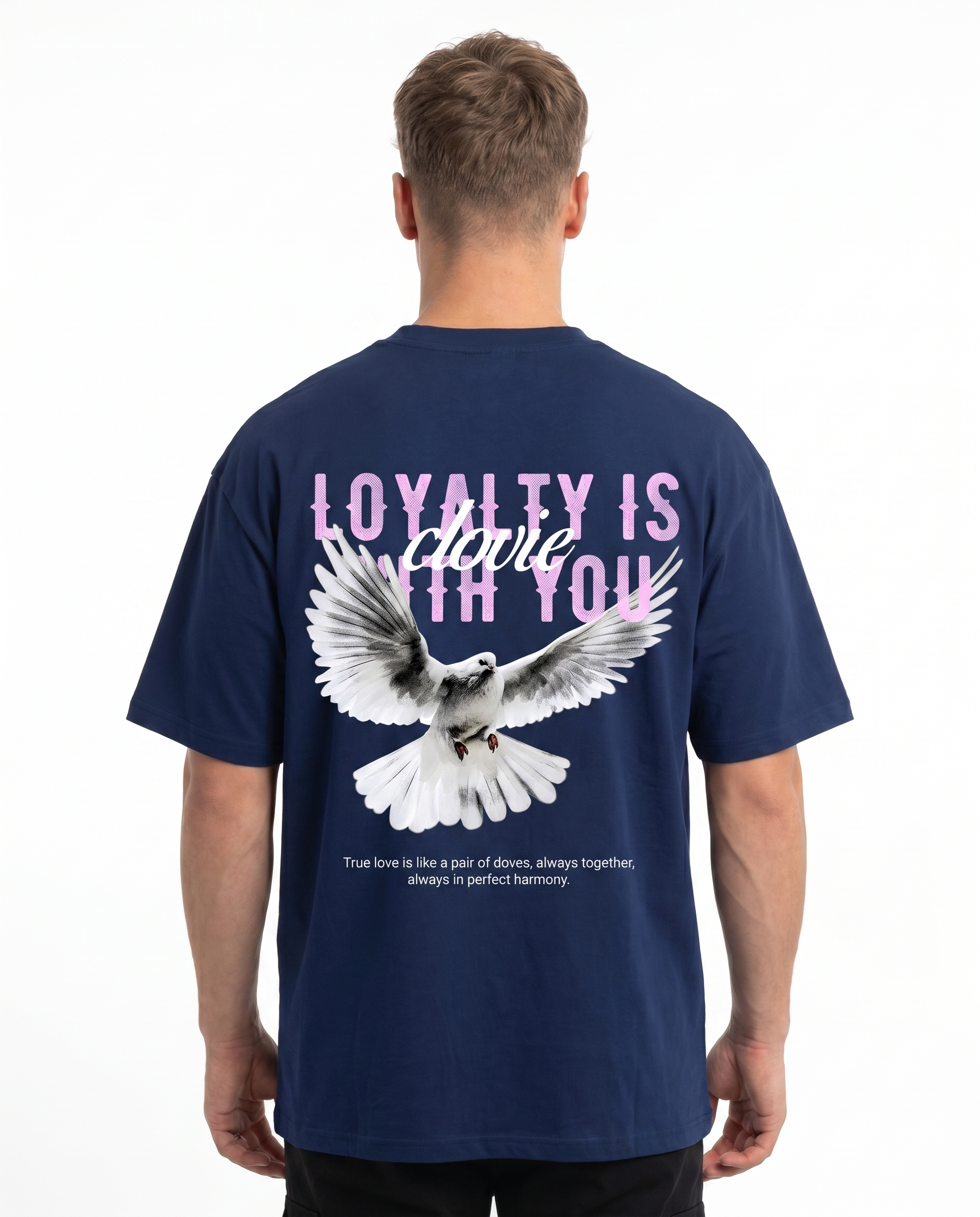 Loyalty Light Navy back