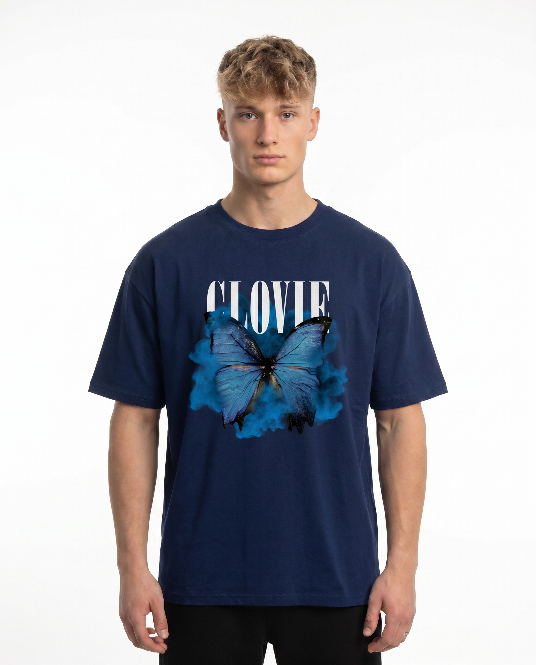 Butterfly Light Navy front