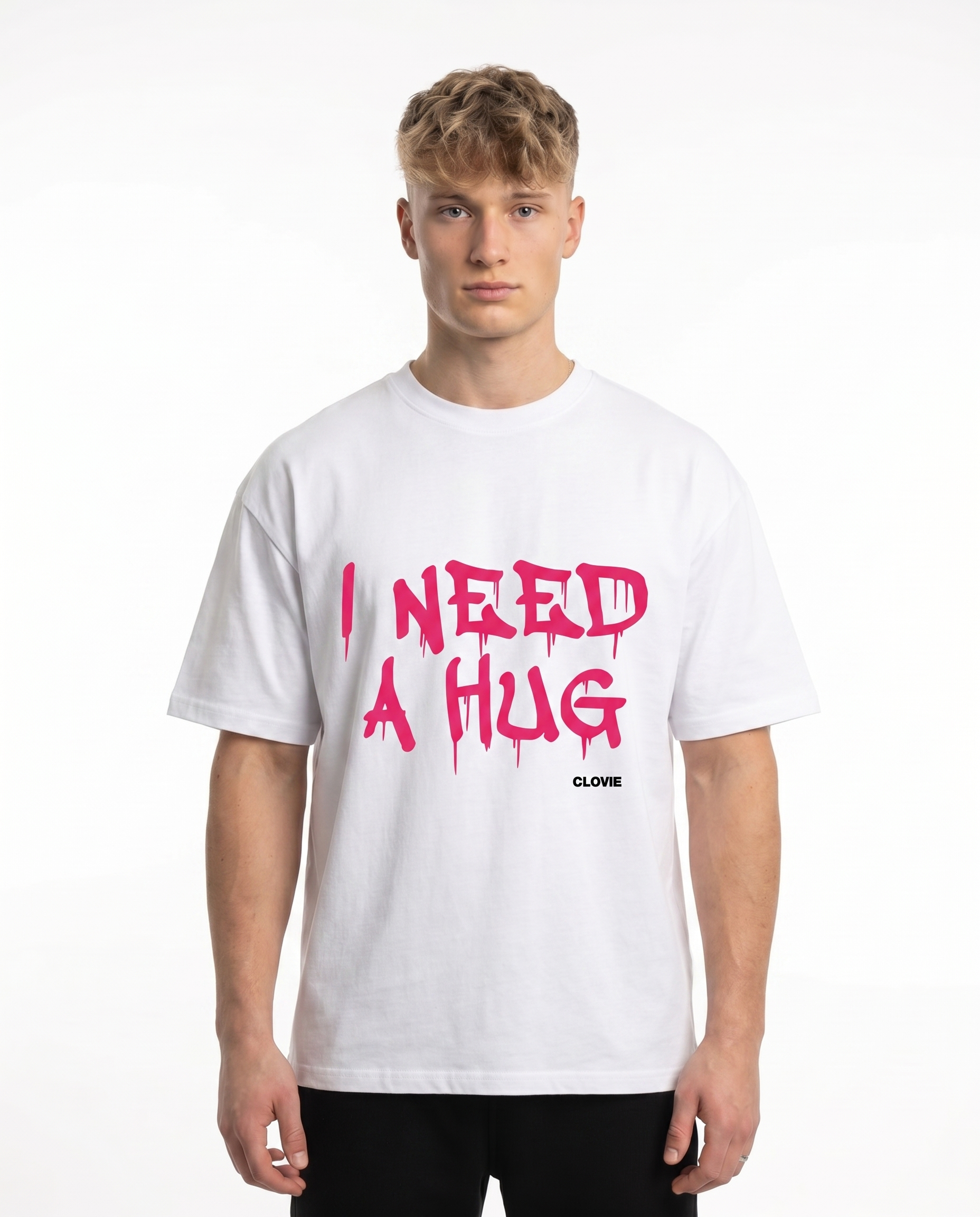 Free hugs White front INEEDAHUG