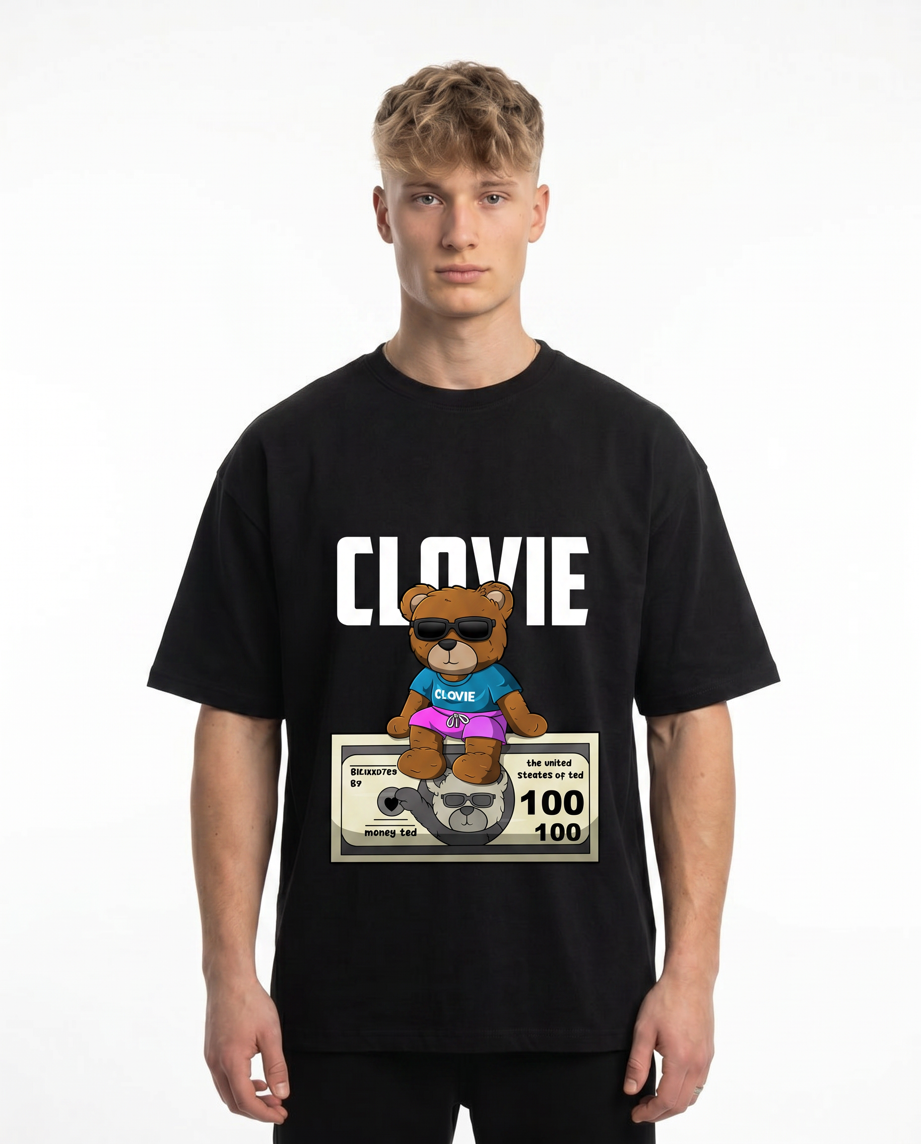 Money ted Black front model