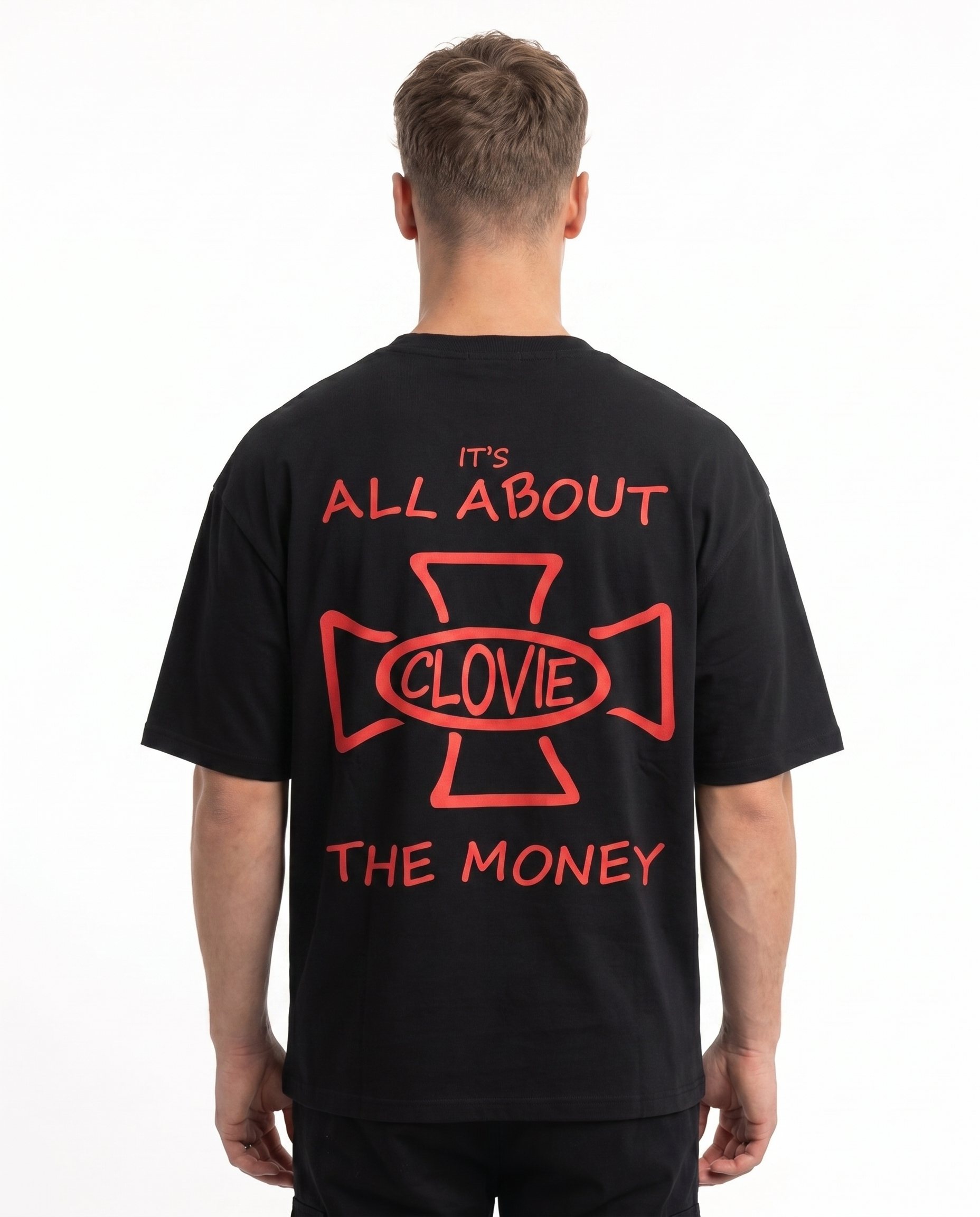 All about money Black back model